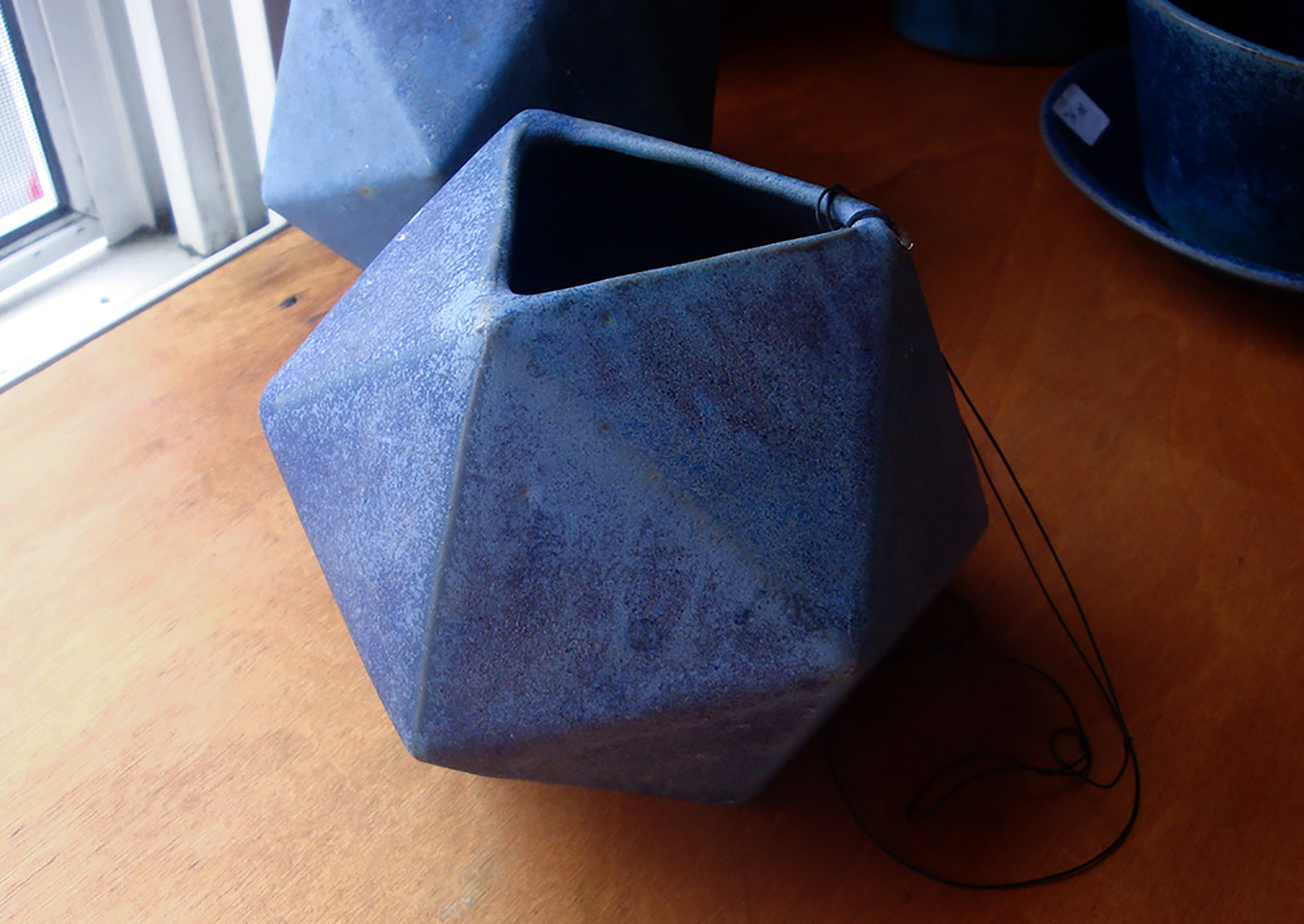 Blueberry Geometric Vase (1 of 1) A