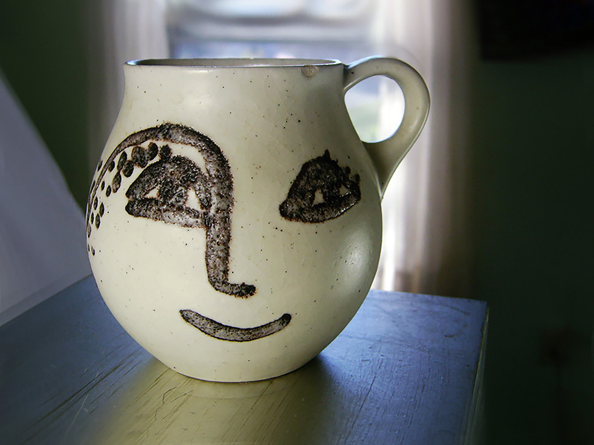 Vintage Mug decorated by Brenda Andersen